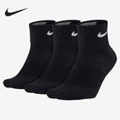 SX4703 Nike 男女跑步训练运动袜三双装 秋冬季 001 耐克正品