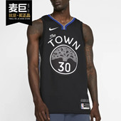 耐克正品 CE城市版 当季 勇士队库里 SW男子运动球衣AV4638 新款 Nike