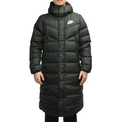 Nike耐克正品冬季新款男子休闲立领连帽防风保暖长款羽绒服CU0281