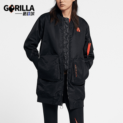 耐克女子中长夹克外套