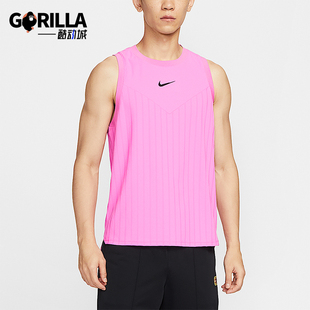 Nike/耐克正品Dri-FIT男士套头运动透气训练T恤背心HM6725-675