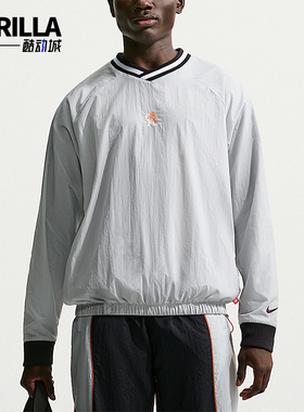 Nike/耐克正品春季男士复古休闲日常经典时尚套头卫衣IB3833-012