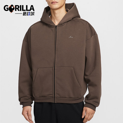 Nike/耐克正品Therma-FIT男士休闲连帽加绒运动外套IO3690-237
