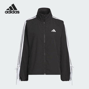 DANCE 1女士蝴蝶结三条纹外套KT5003 阿迪达斯正品 Adidas