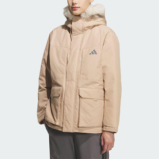 Adidas/阿迪达斯正品V PARKA DOWN男女运动梭织保暖羽绒服KQ5510