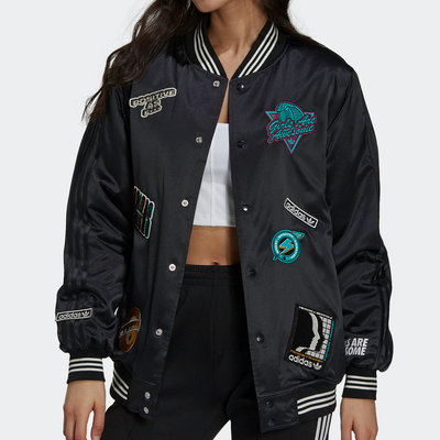 Adidas/阿迪达斯正品三叶草GIRLS ARE AWESOME女子夹克外套GU6983