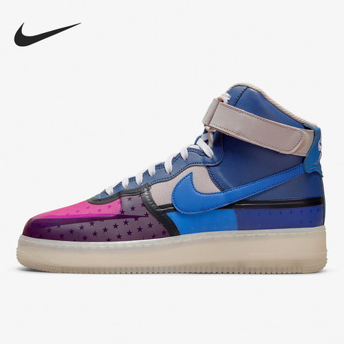 Nike/耐克正品男女同款皮革防滑耐磨轻便高帮板鞋DV1015-437
