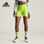 IZ1610 SMC女士透气干爽跑步运动紧身短裤 Adidas 阿迪达斯正品