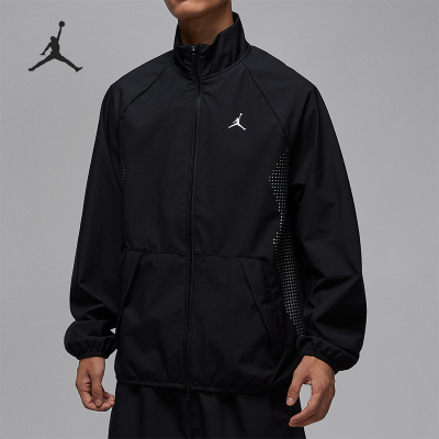 Nike/耐克正品JORDAN男士休闲梭织宽松立领运动外套HF9886-011