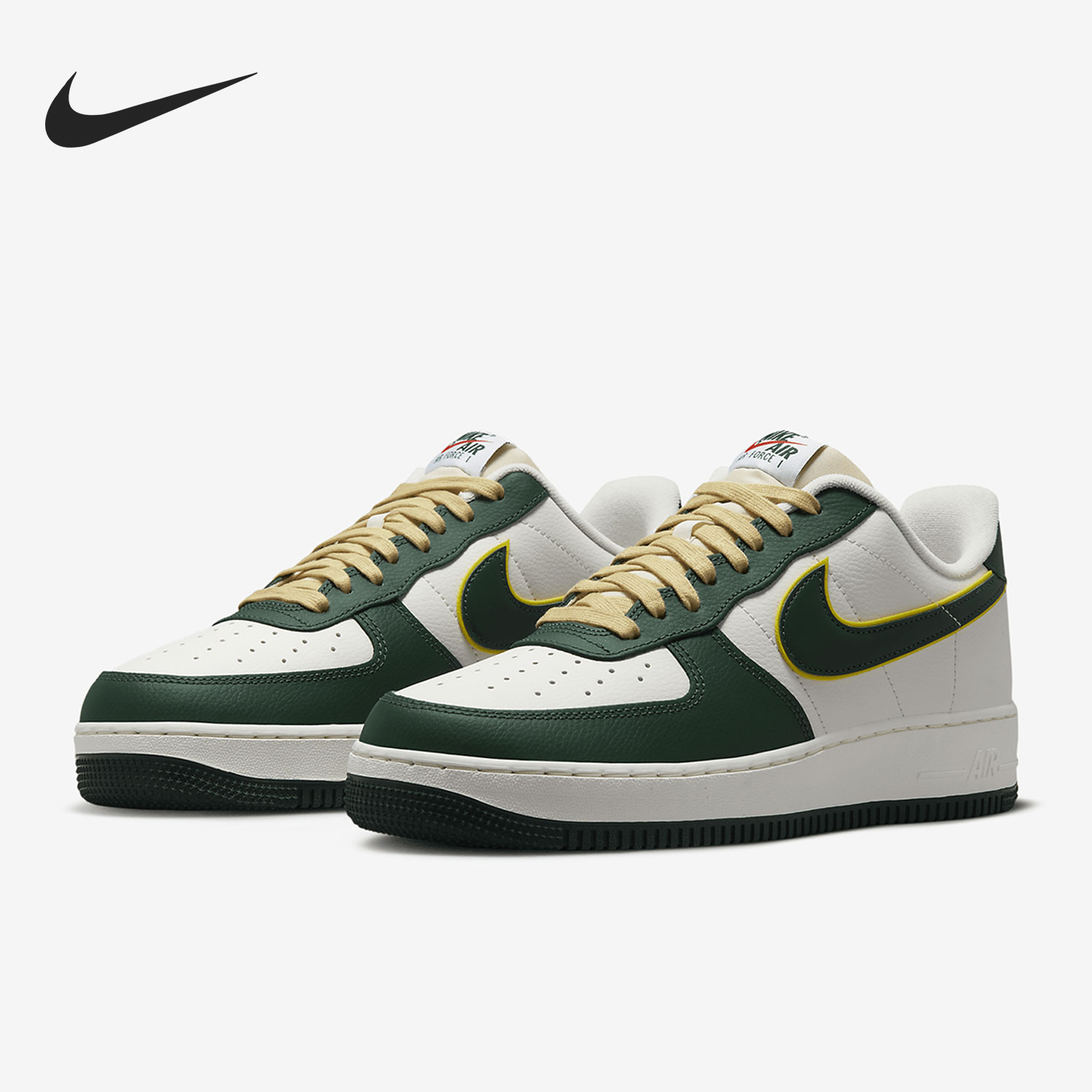 Nike/耐克正品Air Force 1男士运动低帮轻便休闲板鞋FD0341-133