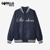 男女立领轻盈运动宽松保暖棉服 秋冬新款 Skechers 斯凯奇正品