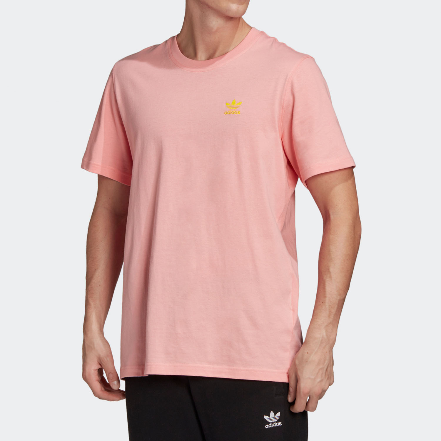 阿迪达斯男子休闲运动短袖t恤