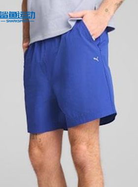 Puma/彪马正品MQSHORTSMQSHORTS新款男蓝色柔经典短裤62408-45