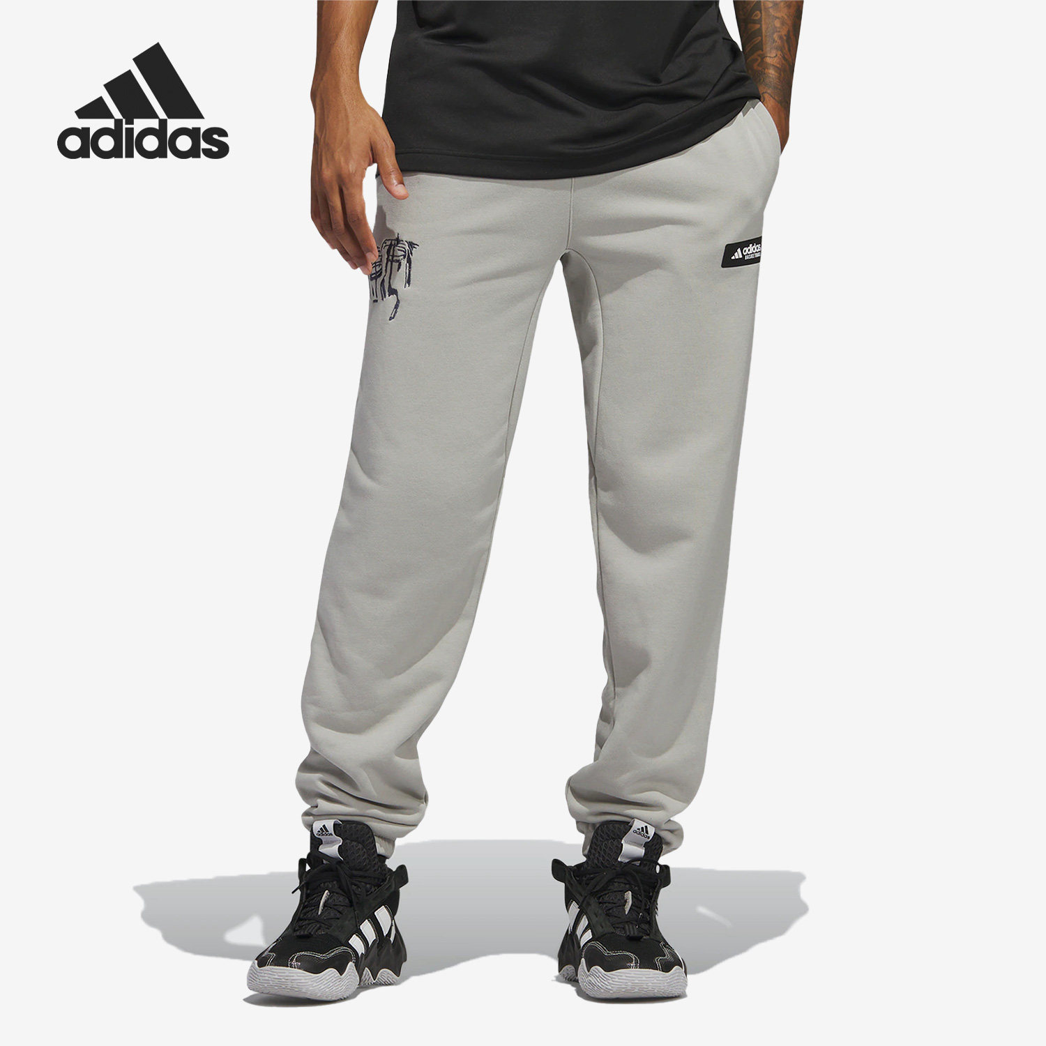 Adidas/阿迪达斯正品 LNY LGD PANTS 男子篮球运动裤IA2000