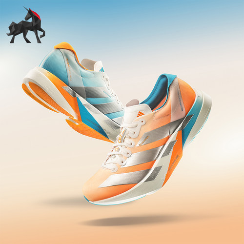Adidas/阿迪达斯正品2026男女系带轻盈缓震专业运动跑步鞋KH6360