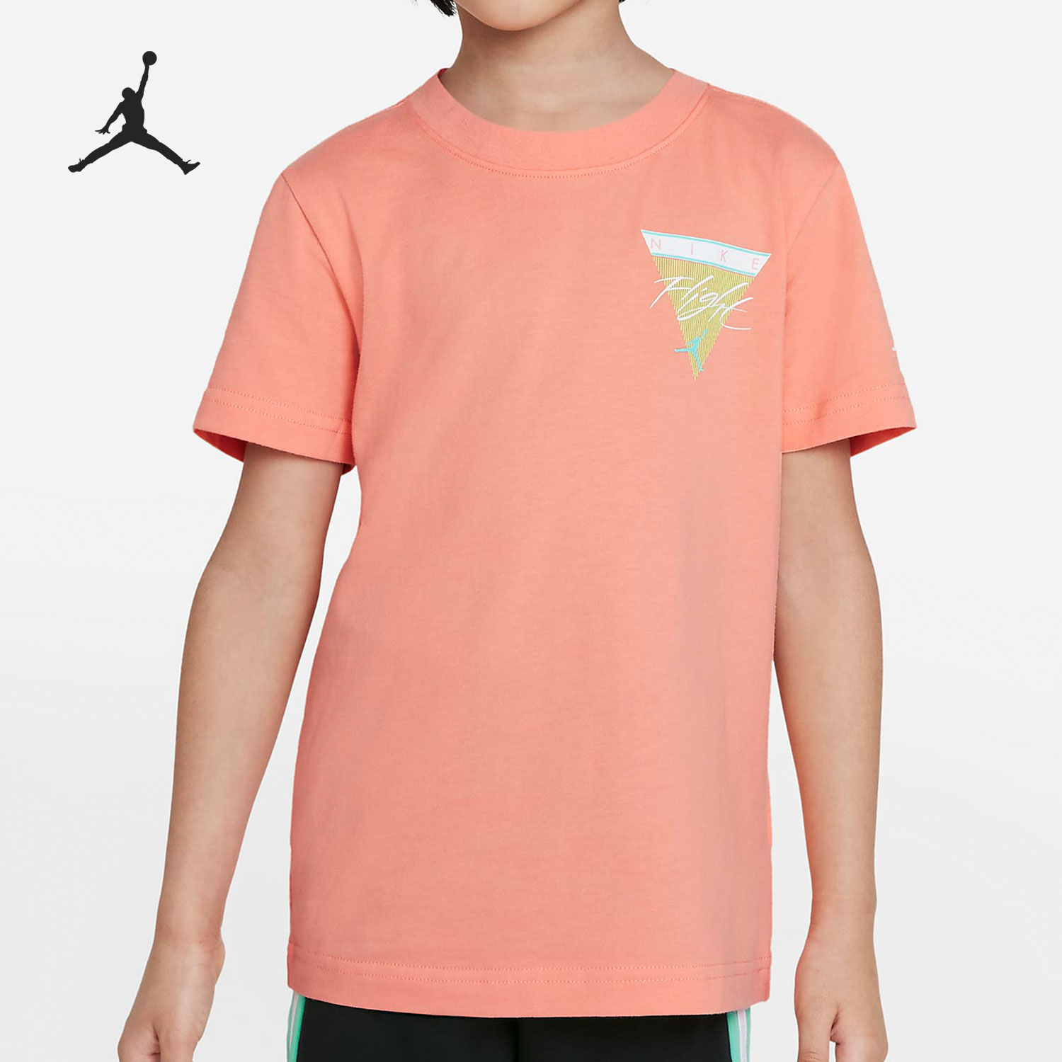 Nike/耐克正品JORDAN夏季新款运动休闲幼小童短袖T恤 DO1944-693