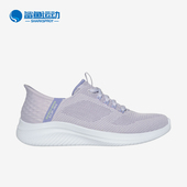 斯凯奇正品 耐磨运动夏季 新款 Skechers 女士闪穿轻便网面健步鞋