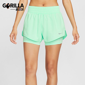 耐克正品 二合一运动短裤 Dri Nike FIT One女士中腰经典 DX6013 353