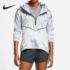 Nike/耐克正品当季女子休闲运动半拉链连帽夹克外套AT1129-095