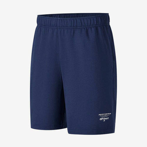 Skechers/斯凯奇正品夏季款男士凉快舒适针织短裤P225M037-00DU