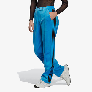 针织运动长裤 三叶草女士透气中腰时尚 HM2055 阿迪达斯正品 Adidas