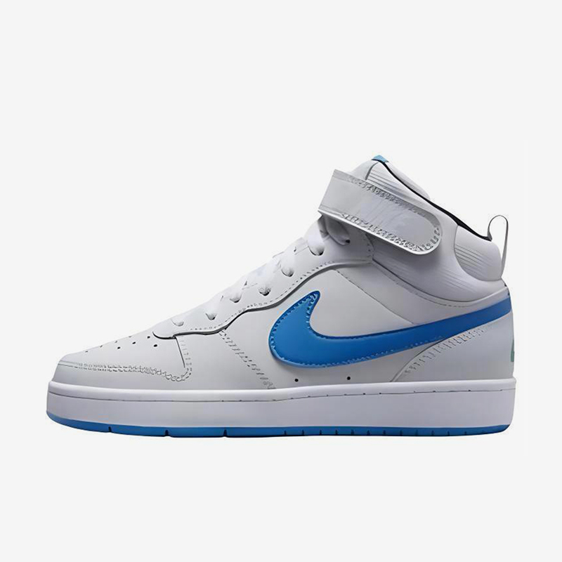 Nike/耐克正品COURT BOROUGH GS女子大童轻便中帮板鞋CD7782-012