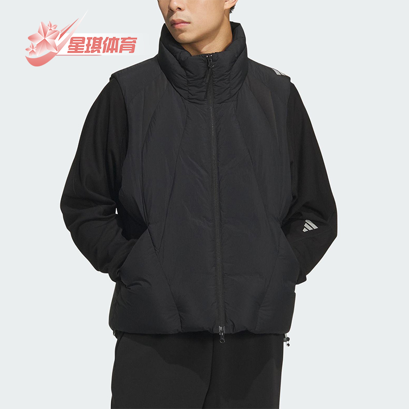Adidas/阿迪达斯正品FUTURE STYLE男士运动保暖羽绒马甲KH1479