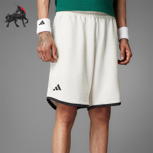透气宽松运动训练短裤 Adidas JC9292 男士 款 阿迪达斯正品 2025夏季