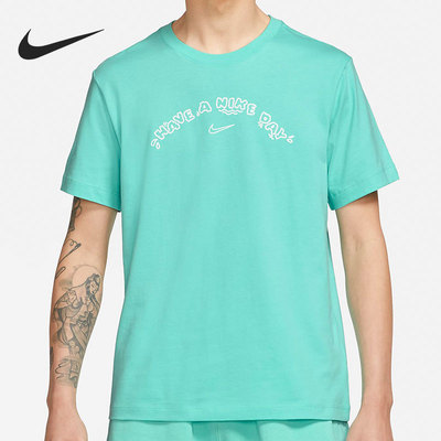 耐克男子透气圆领休闲运动t恤