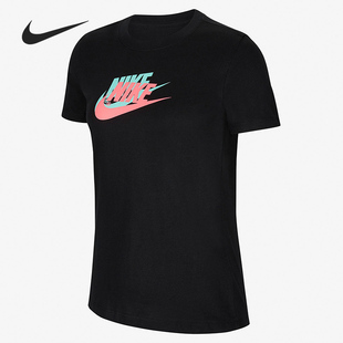 上衣 Nike 耐克正品 休闲女子运动圆领透气舒适短袖 010 CU1093