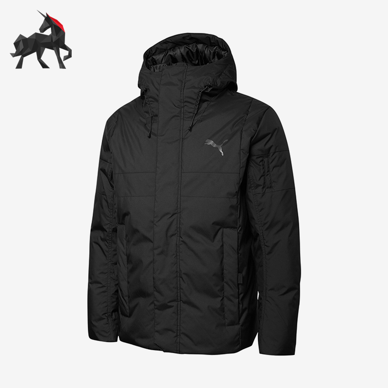 Puma/彪马男士保暖连帽羽绒服