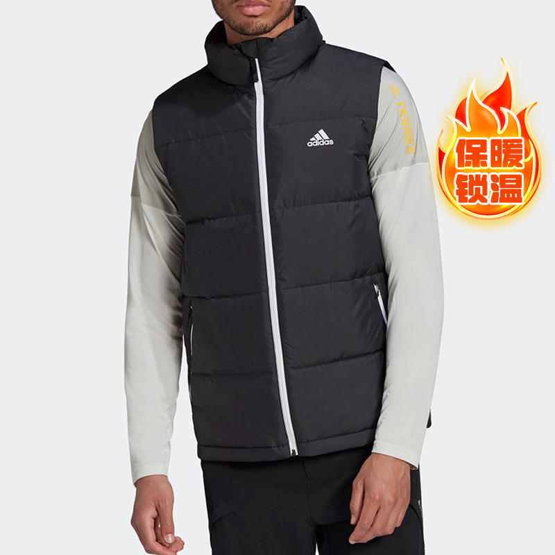 Adidas/阿迪达斯正品TSL DOWN VEST男子保暖运动羽绒马甲 GE9979