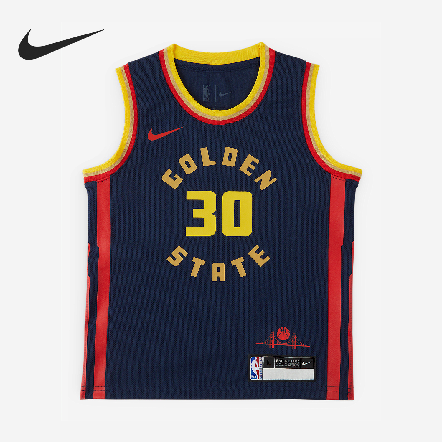 Nike/耐克正品新款小童美式篮球运动透气无袖球衣IF4497-419