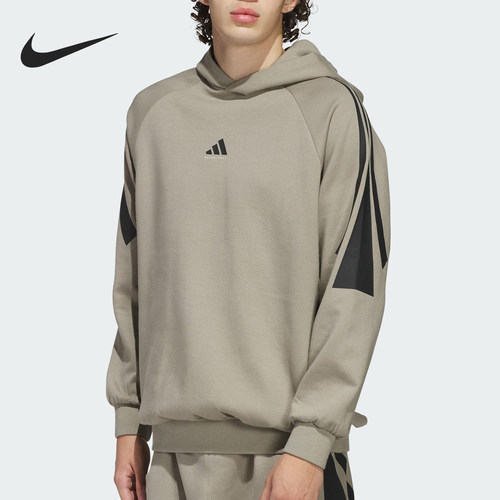 Adidas/阿迪达斯正品运动男女时尚简约连帽卫衣套头衫JC7840