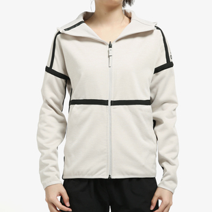 Adidas/阿迪达斯正品 春秋新款 女装运动型格连帽卫衣 CE1945