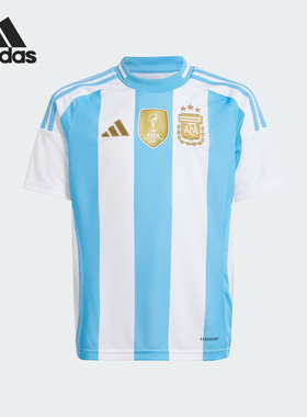 Adidas/阿迪达斯正品阿根廷队球迷版大童足球短袖球衣IP8387