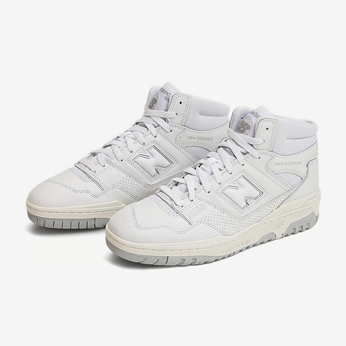 New Balance/NB正品运动男女同款简约经典高帮休闲板鞋BB650RWW - 封面
