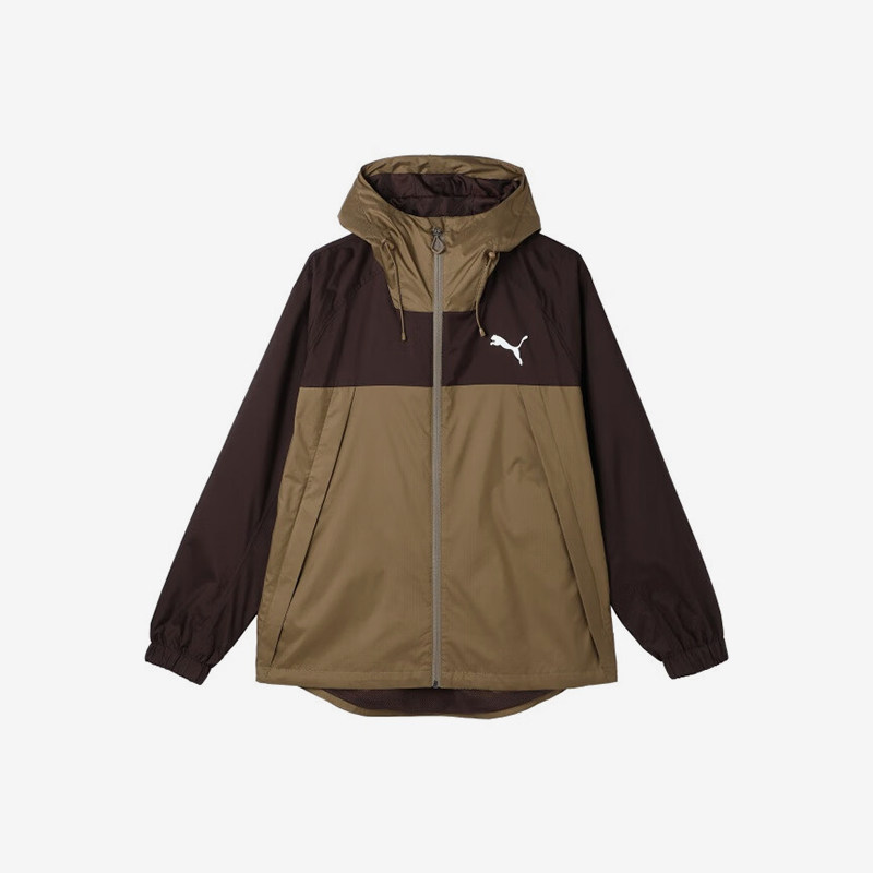 Puma/彪马官方正品2025春秋款男女拼接宽松运动梭织外套685839-80