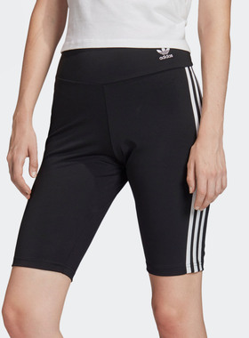 Adidas/阿迪达斯正品三叶草 SHORT TIGHTS 女子运动绑腿裤 FM2574
