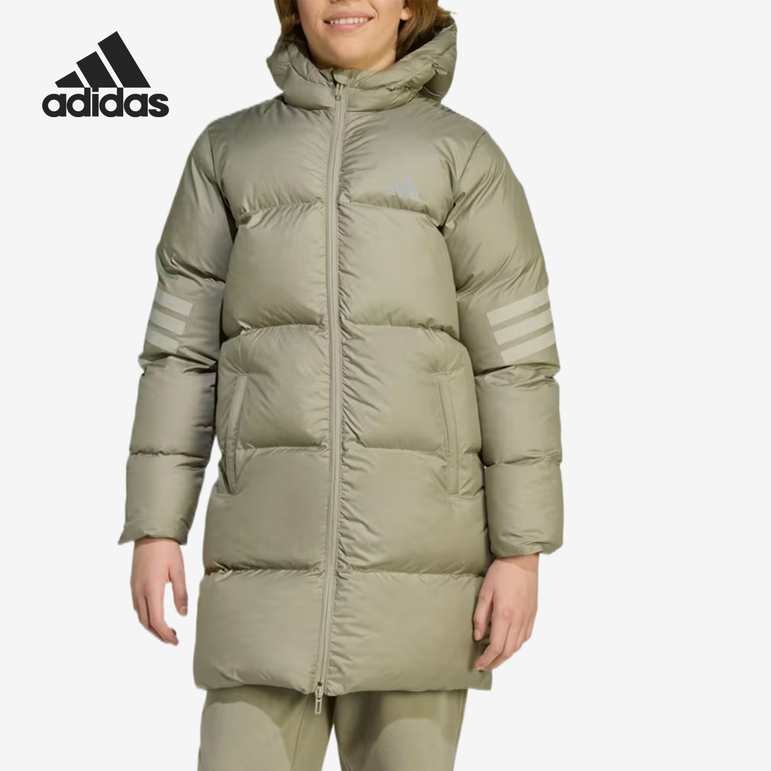 Adidas/阿迪达斯官方正品Future Icons儿童保暖户外棉服JN2585