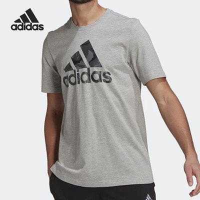 Adidas/阿迪达斯正品当季新款男子圆领透气短袖圆领T恤 GK9637