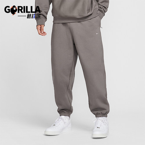 Nike/耐克正品Solo Swoosh男士运动简约加绒户外长裤HV1089-289