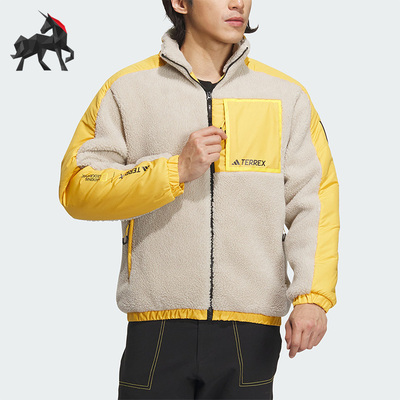 Adidas/阿迪达斯男士羊羔毛外套