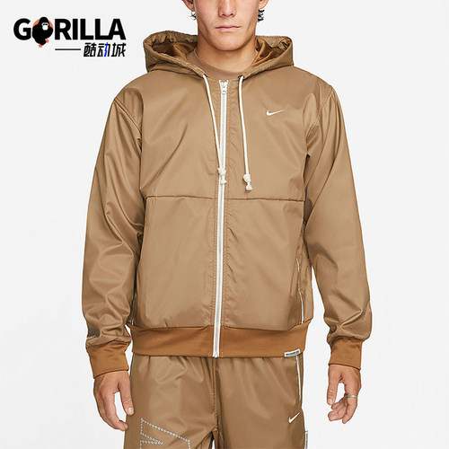 Nike/耐克正品新款男士加绒保暖运动经典休闲连帽外套DQ6185-258