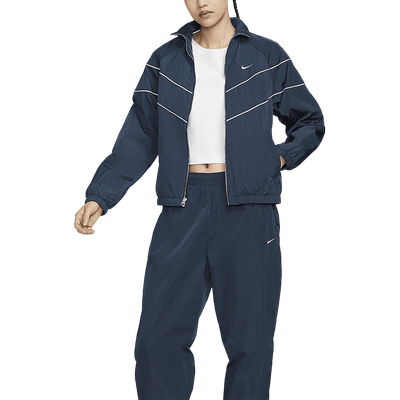 耐克女士立领运动梭织外套