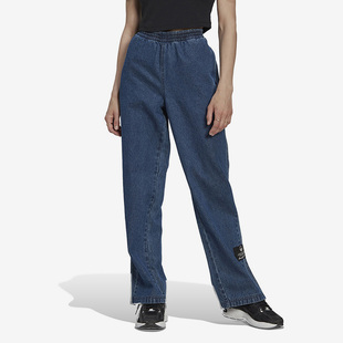 PANT女子牛仔透气运动裤 三叶草DENIM HL9058 阿迪达斯正品 Adidas