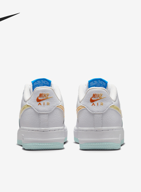 Nike/耐克官方正品Air Force 1 GS女子大童经典板鞋IB8890-191