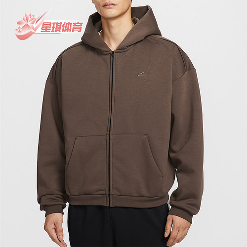Nike/耐克正品Therma-FIT男士休闲连帽加绒运动外套IO3690-237