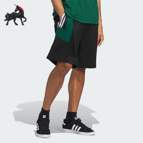 Adidas/阿迪达斯正品夏季三叶草男士运动运动经典透气短裤JC7603