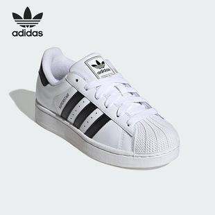 轻质休闲板鞋 三叶草女士运动低帮经典 JH9976 阿迪达斯正品 Adidas